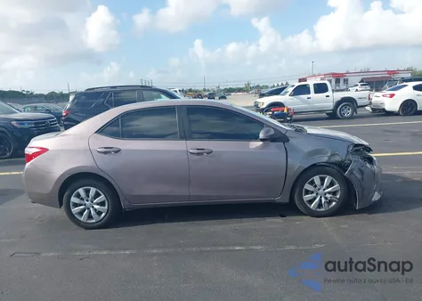 2015 Toyota Corolla Le from USA, damaged, VIN 5YFBURHE9FP335953